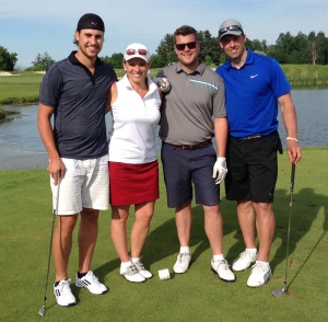 Brendan Smith, Natalie Beauchamp, Aaron Nussey, Marc Lamothe