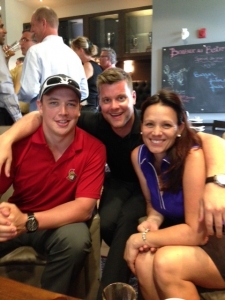 Riley Scott, Aaron Nussey, Natalie Beauchamp Riley Scott and Aaron Nussey of the Ottawa Senators with Natalie Beauchamp, RJR Innovations' CFO/Operations Manager.